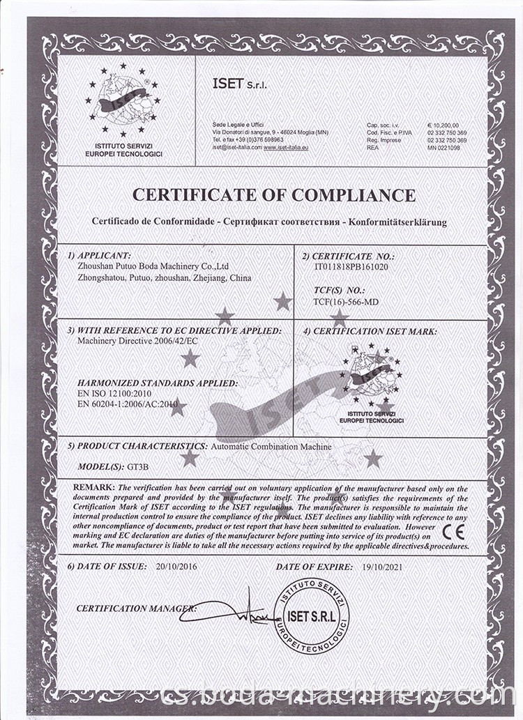Trade Assurance Auto cín může vyrábět Line Machine